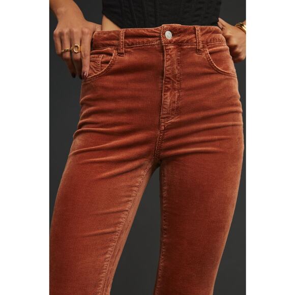 Anthropologie The Icon Flare Corduroy Jeans - Women's 32 Waist - Picture 2 of 7